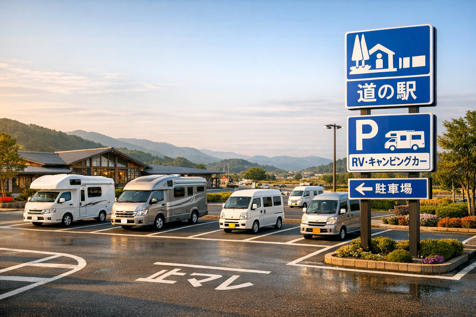 キャンピングカーの駐車場問題を解決｜停められる場所と探し方